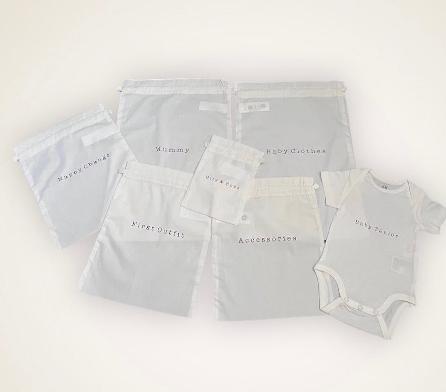 Hospital baby bag organisers