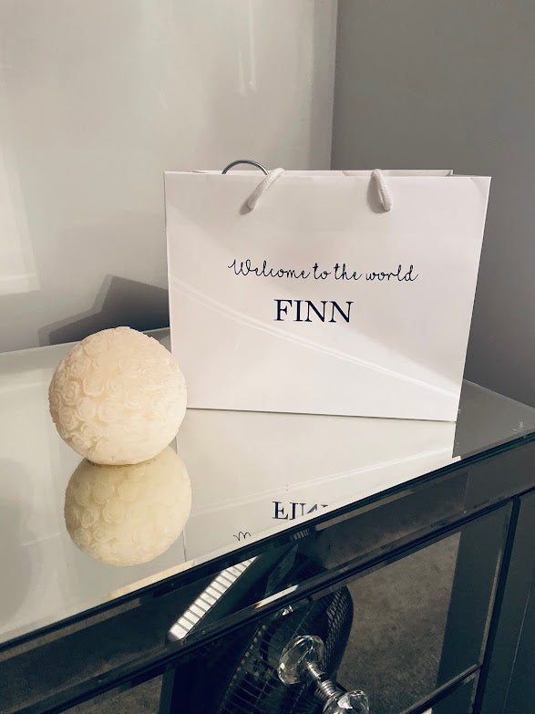 Welcome to the world gift bag