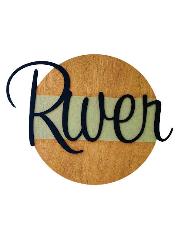 Name plaque