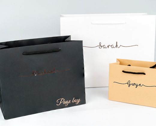 Personalised landscape bags