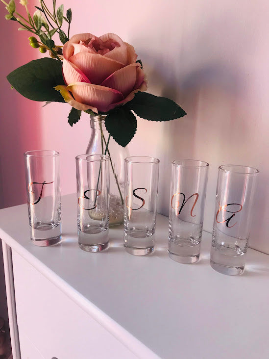 Personalised shot glass