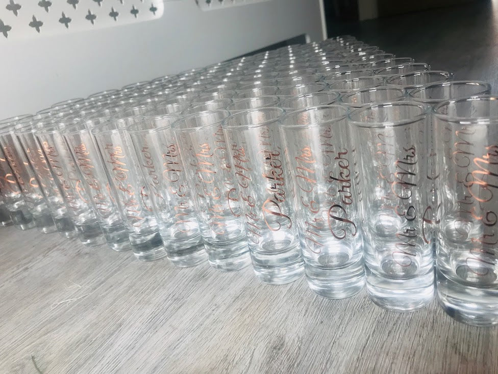 Personalised shot glass