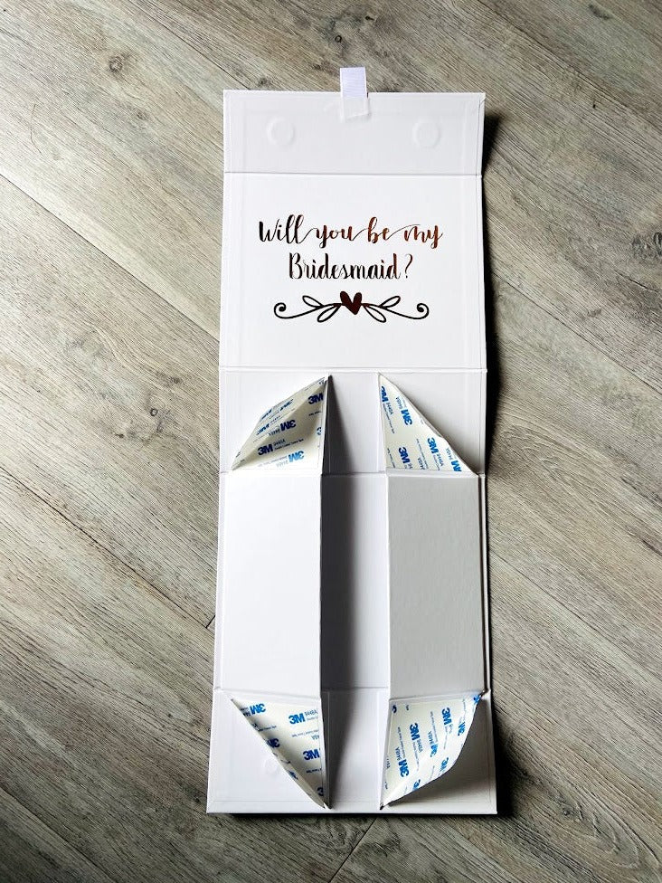 To my groom/bride on our wedding day box
